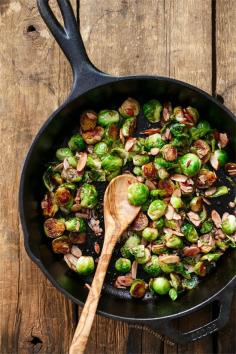 Tart Cherry-Glazed Brussels Sprouts