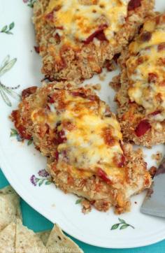 Baked Santa Fe Chicken ~ via Cinnamon Spice & Everything Nice....very easy!