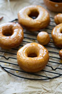 Apple Cider Glazed Donuts - Baked & Fried Versions