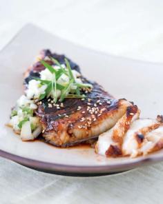 Sea Bass with Soy Glaze