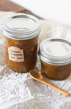 CARAMEL CARDAMOM PEAR JAM