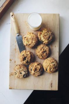 Cheddar and cranberry scones