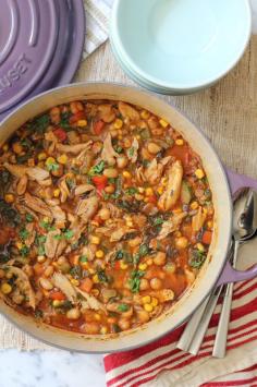 White Bean Chicken Chili Soup