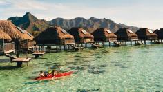 Paul Gauguin painted in Tahiti and just across the Sea of the Moon on Moorea. Nowadays, guests at hotels like the Hilton Moorea perfect the art of play.