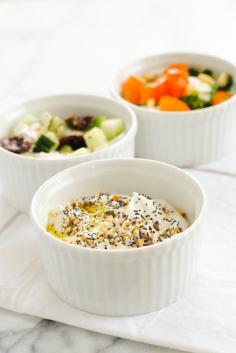 Savory Yogurt Three Ways