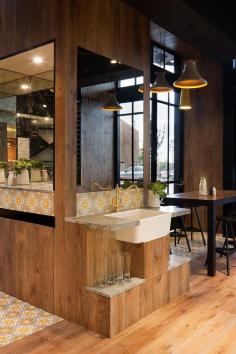 Rozzi's Italian Canteen in Melbourne by Mim Design | Yellowtrace.