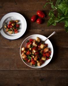 end of summer panzanella