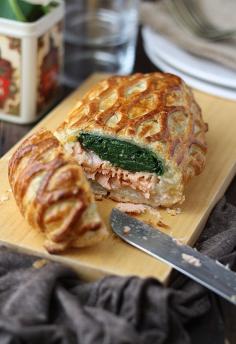 Baked Salmon en Croute Recipe