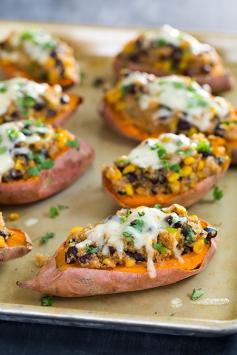 Honey-Lime Quinoa Stuffed Sweet Potatoes | Cooking Classy