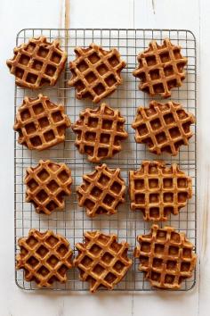 vanilla bean sweet potato waffles