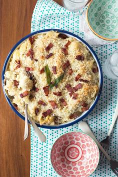 Honeycrisp, Sage, & Bacon Shells and Cheese