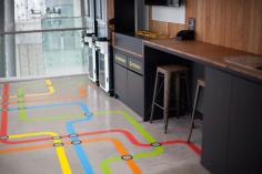 An office in Mexico City by spAce Arquitectura and Petagono Estudio.