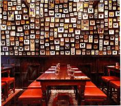 "Butterflies" This is an awesome decoration for a dining room. I ought to ask Dad about his butterfly collection.