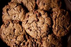 Spiced Chocolate Chip Buckwheat Cookies [Gluten-free/Vegan]]