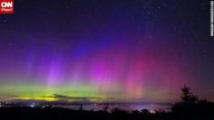 Northern Lights in Maine, USA