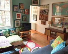 Joey's "Cozy Modern Vintage" Room