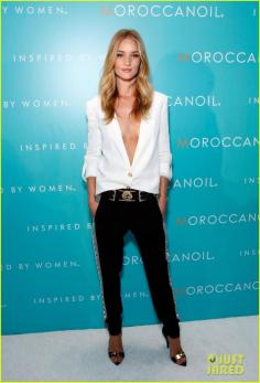 Rosie Huntington-Whiteley Takes the Plunge to Inspire Women!