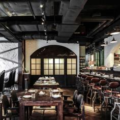 Naturally, Blue Butcher takes its meat seriously – it has the only salt brick walk-in drying room in Hong Kong, and all the preparation is done in-house; the hanging, drying, curing, and whatever other divers processes go on before the chef gets to work on the cookery...