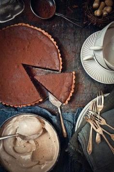 
                        
                            Chocolate tart and Italian coffee icecream
                        
                    