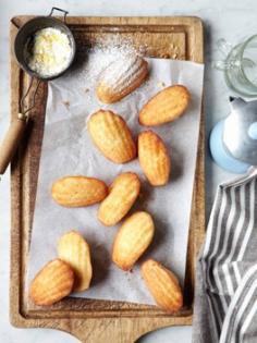 
                        
                            Madeleines with lemon sugar
                        
                    