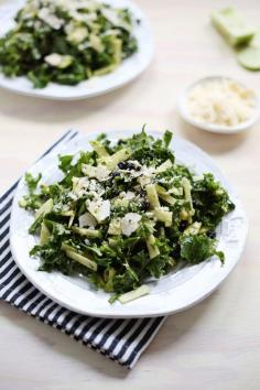 Creamy Apple and Kale Salad