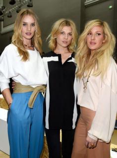 Rosie Huntington-Whiteley Photos: Chloe : Front Row - Paris Fashion Week Womenswear Spring/Summer 2015