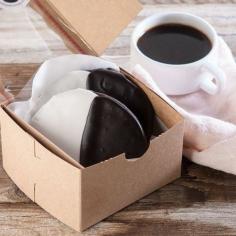 Chocolate Orange Black & White Cookies