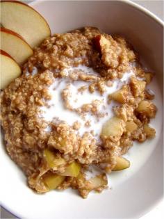 apple pie oatmeal