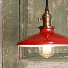
                        
                            Industrial red light shade
                        
                    