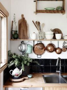 The Gippsland farmhouse of Tamsin Carvan of Tamsin’s Table.  Photo – Eve Wilson, production – Lucy Feagins on thedesignfiles.net