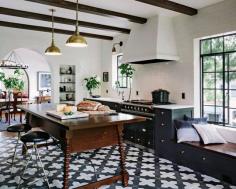 Trend Watch: 12 Rooms with Colorful Patterned Encaustic Tiles