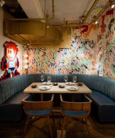 Bibo restaurant in Hong Kong by Substance.