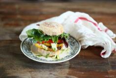 patty pan muffin burger