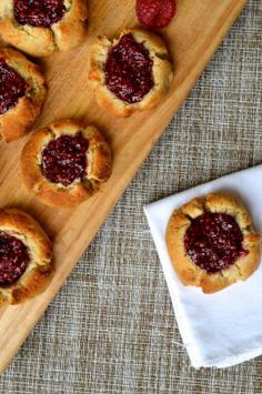 LEMON & RASPBERRY THUMBPRINT COOKIES