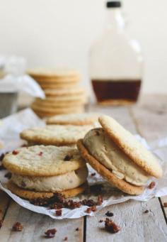 
                        
                            Maple, Bacon and Buttermilk Ice Cream Sandwiches
                        
                    