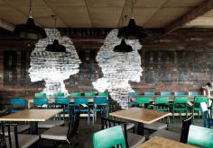 Bib & Tucker Brand Identity & Interior by End of Work is a restaurant and bar on Leighton Beach in Fremantle, Western Australian and is the latest venture by Olympic swimmer Eamon Sullivan.