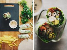 
                        
                            LEMONGRASS + COCONUT SUMMER ROLLS
                        
                    