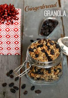 
                    
                        Gingerbread Granola
                    
                