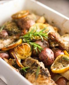 
                        
                            RoastedLemonChicken - All in one pan! Perfect for an easy Easter meal!
                        
                    