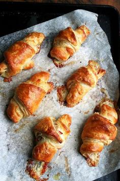 
                    
                        prosciutto & gruyère croissants
                    
                