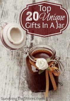 The top 20 best gift in a jar ideas for the holidays!!