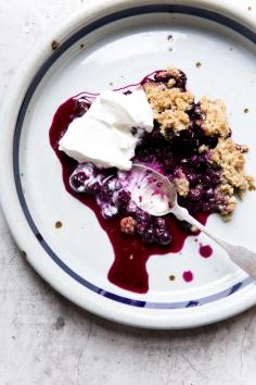 Blueberry Crisp