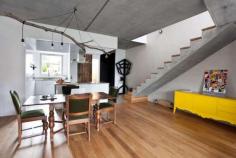 
                    
                        Urban forest house - vlist (2) Interiors: mode:lina architekci Location: Poznan, Poland Photographs: Courtesy of mode:lina architekci Urban Forester House is a terraced house in the town of Poznan, Polonia created by Polish architects - Mode:Lina Architekci. The interior of this house impressed by the strong concrete structure and the tree branch chandelier. Mode:Lina Architekci love open space and raw materials, and that why house interiors consist of three concrete structural components ...
                    
                