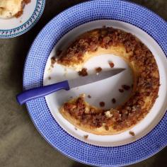 
                    
                        cardamom & pretzel coffee cake
                    
                