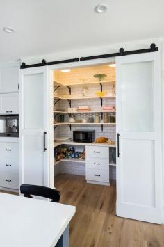 
                    
                        Subway-Tiled Walk-In Pantry
                    
                