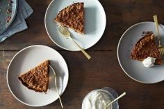 Pumpkin Pie with Gingersnap Crust and Cinnamon Whipped Cream