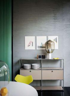 
                    
                        For Salone Del Mobile 2013, Spotti and Studiopepe teamed up for a series of fresh interpretations in brilliant colors of internationally lauded, Swiss modular system USM.  With endless combinations...
                    
                