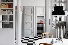 
                    
                        A cosy monochrome space in Stockholm
                    
                
