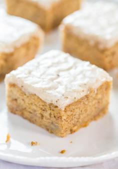 
                        
                            Banana Bread Bars with Vanilla Bean Browned Butter Glaze
                        
                    