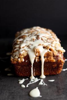 pumpkin bread with streusel